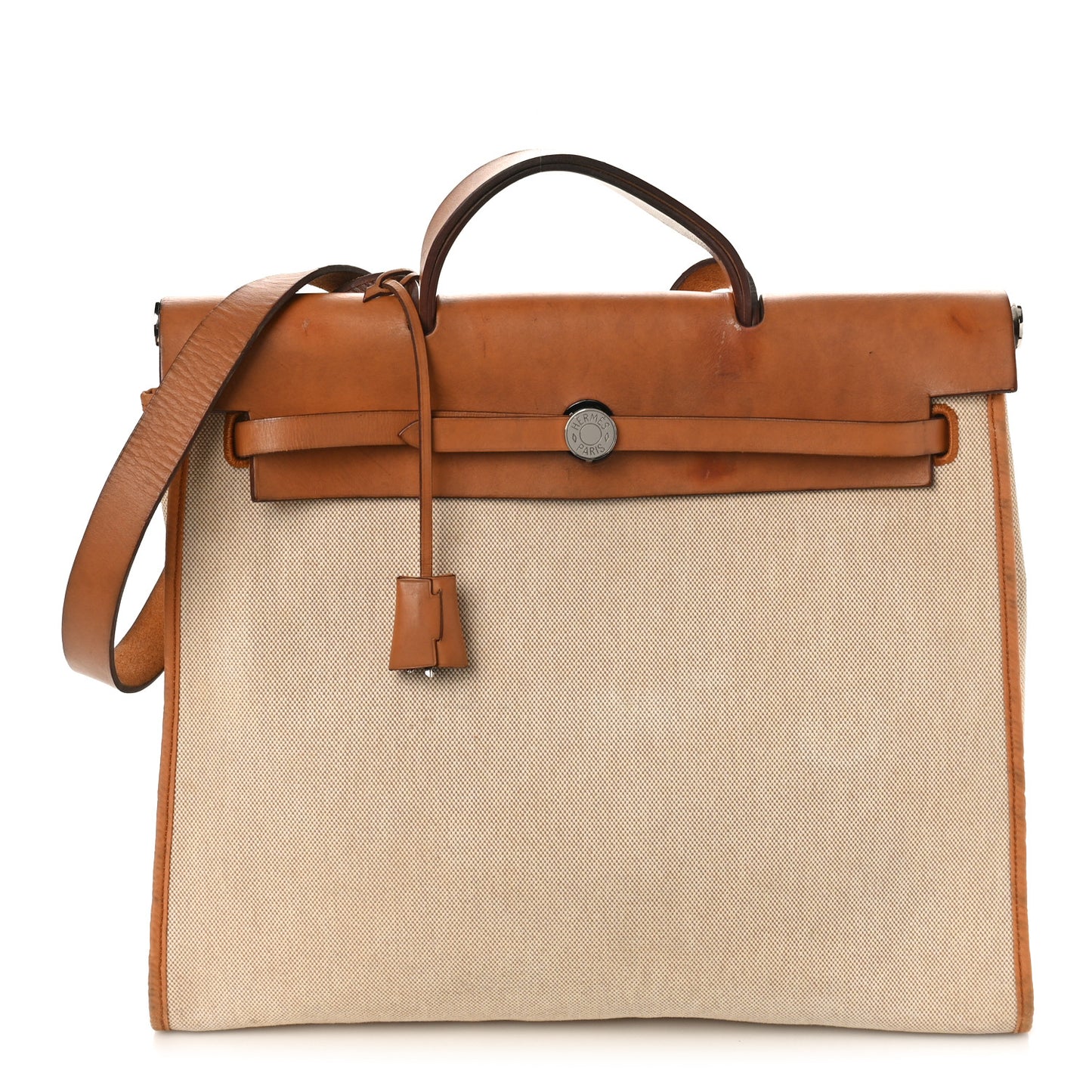 Toile Vache Hunter Herbag Zip 39 MM Beige Naturel