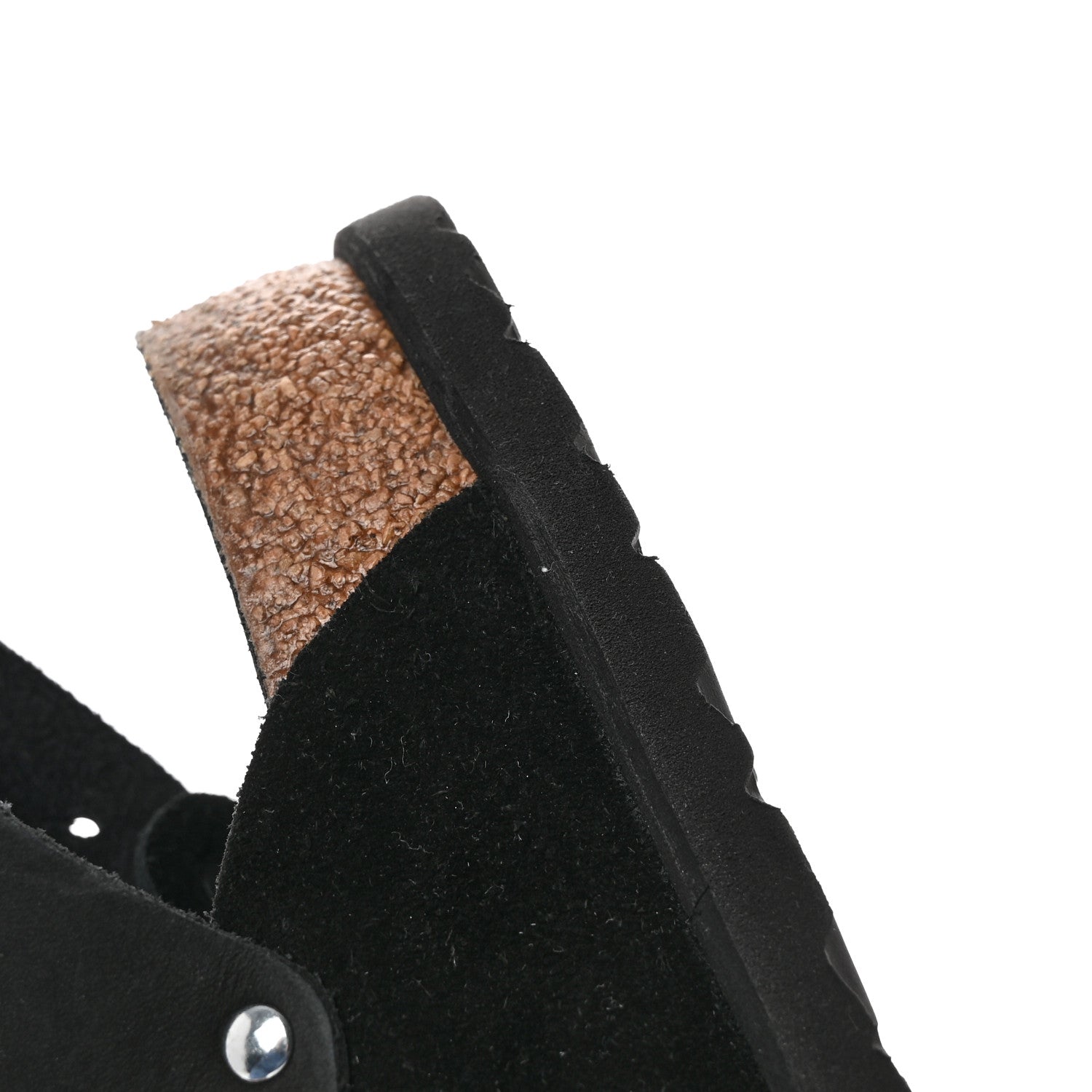 Christian Dior X BIRKENSTOCK Felted Wool Nubuck Calfskin Tokio Mule 36 Black 11 of 12