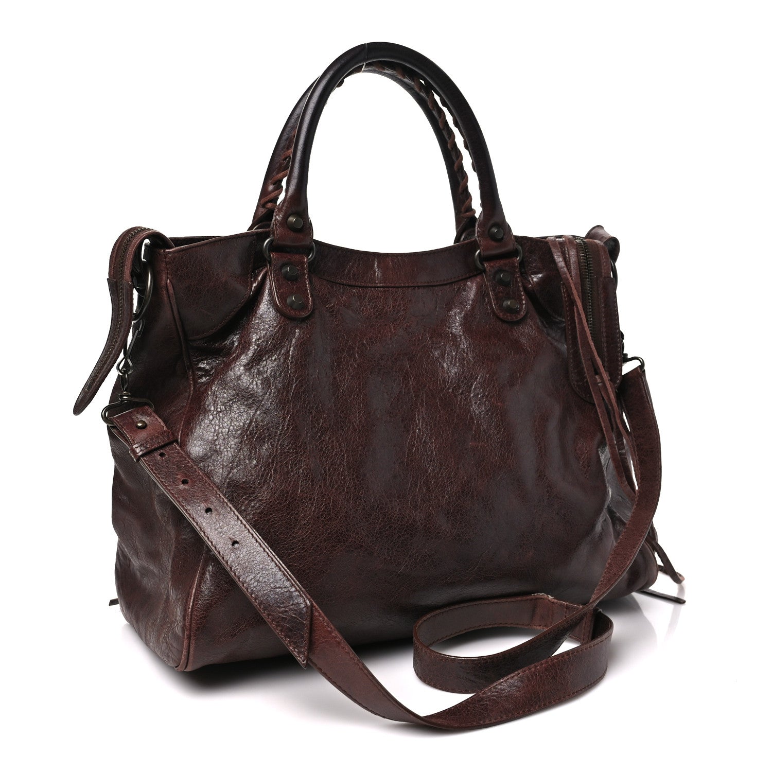 Balenciaga Agneau Classic Hardware Velo Cigare Fonce 4 of 12
