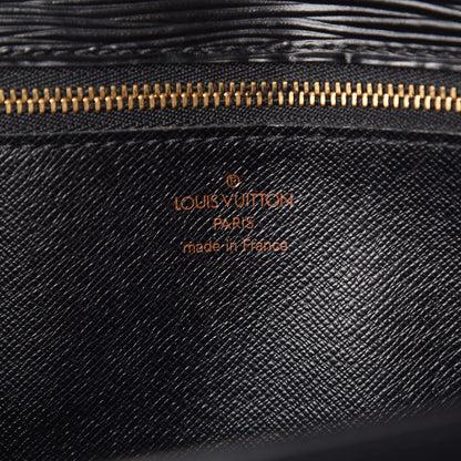 Louis Vuitton Epi Pochette Sellier Dragonne Clutch Black 6 of 10