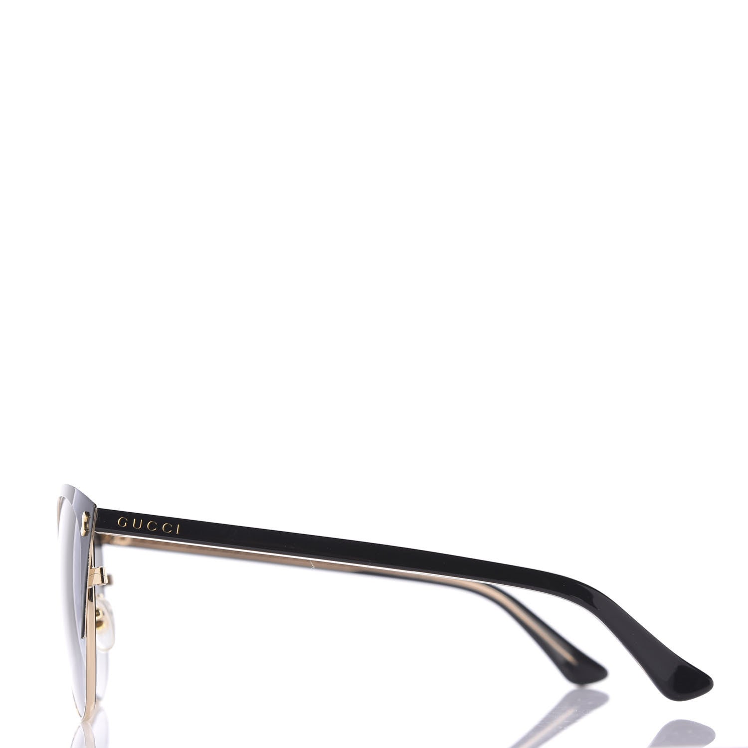 Gucci Acetate Cat Eye Sunglasses GG0197SK Black 2 of 7