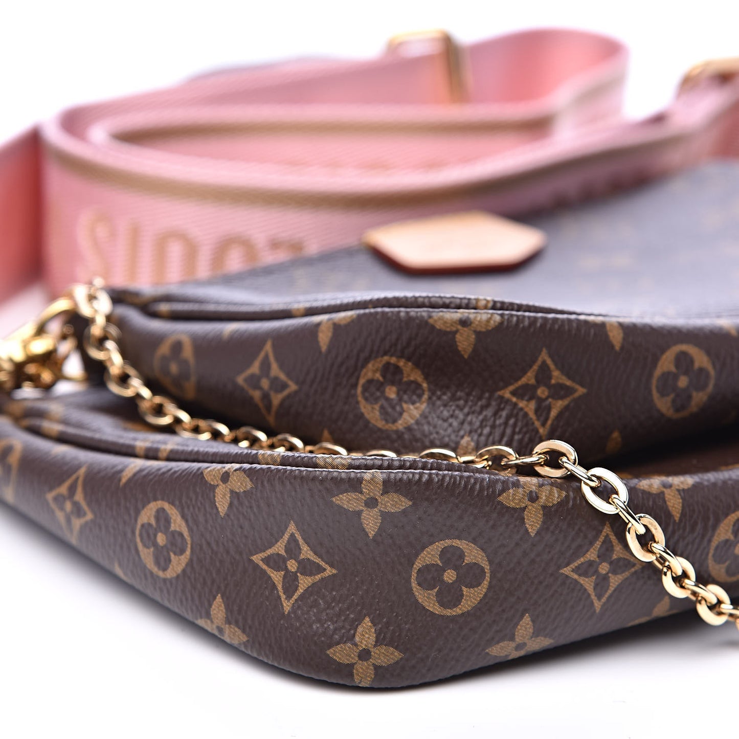 Monogram Multi Pochette Accessories Rose Clair