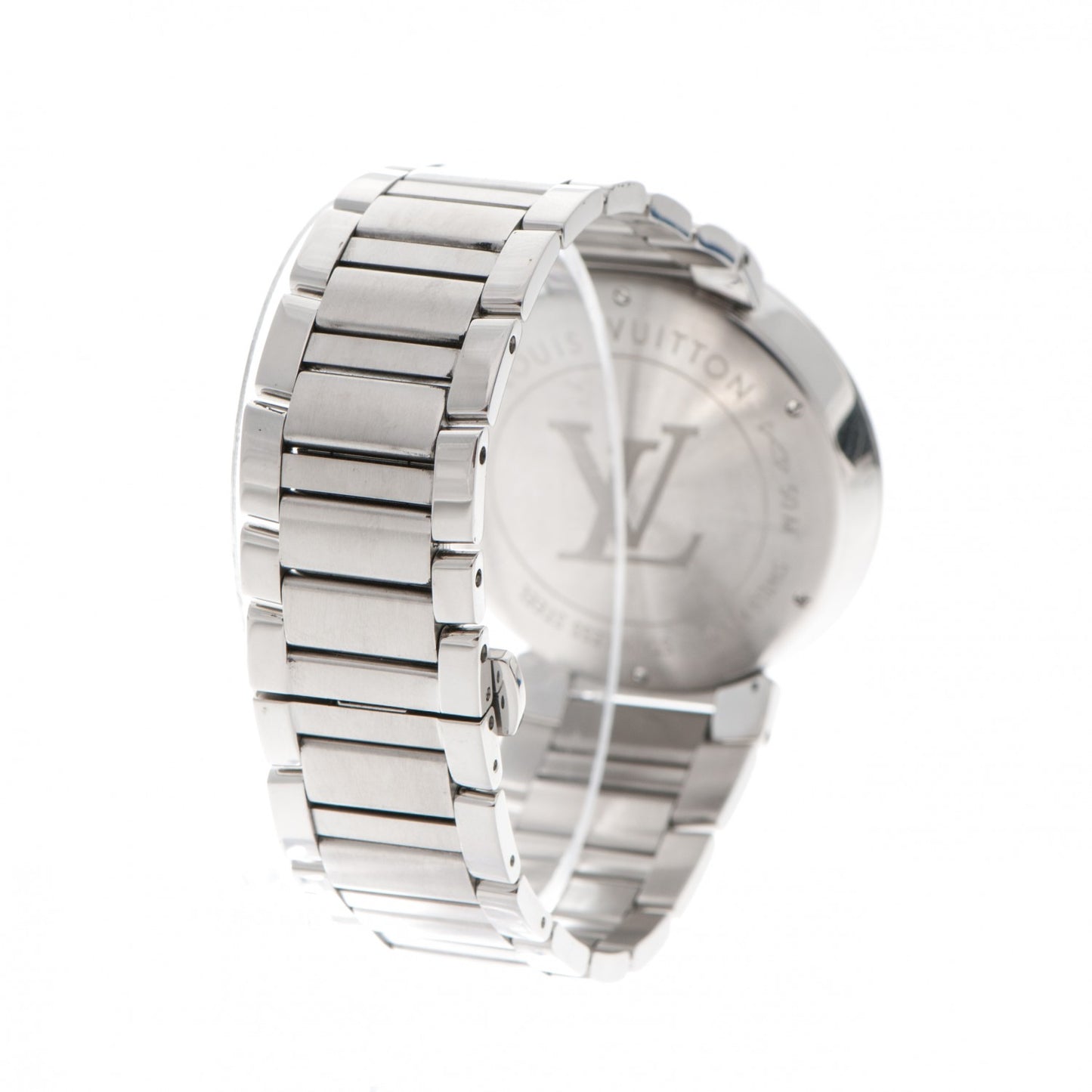 Stainless Steel 39mm Tambour Quartz Watch