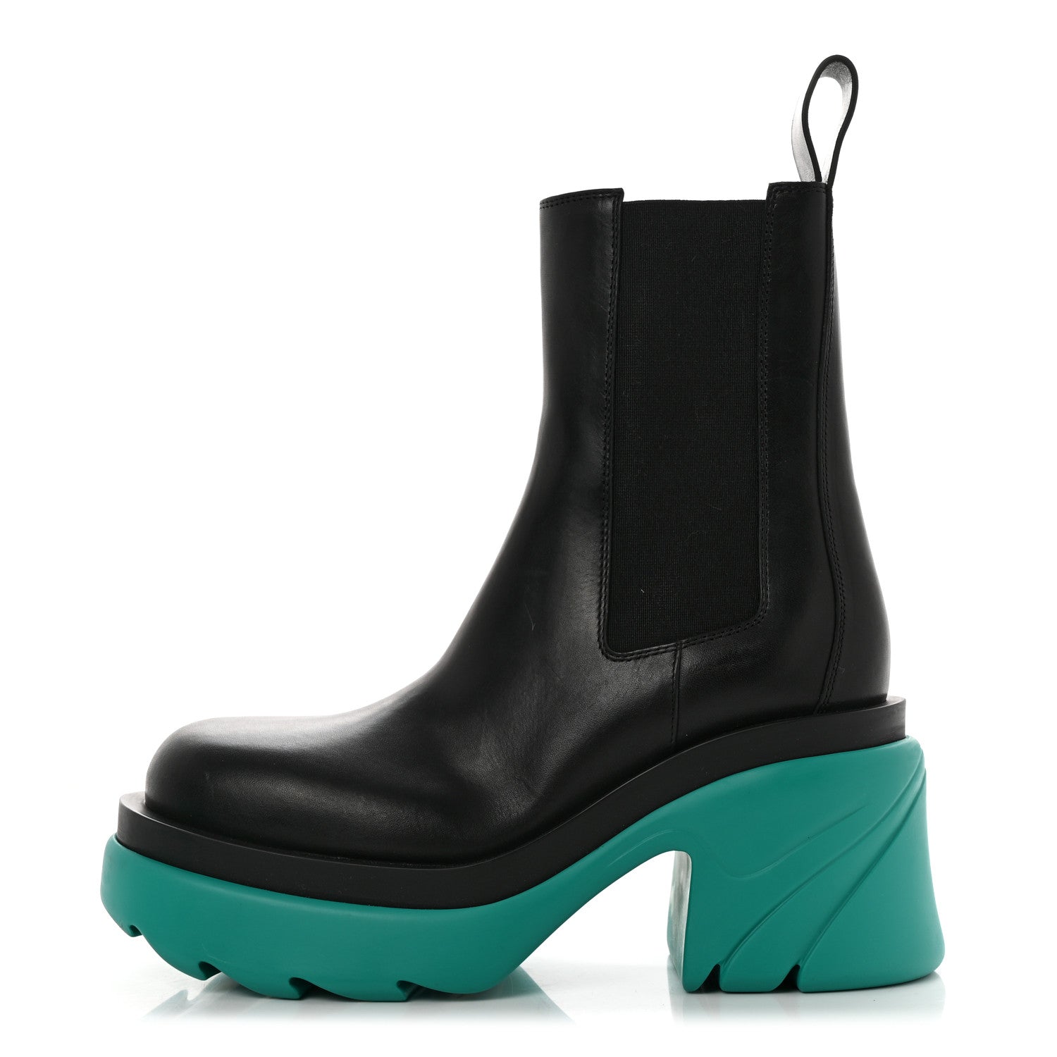 Bottega Veneta Calfskin The Flash Chelsea Boots 38 Black Neptune 1 of 9