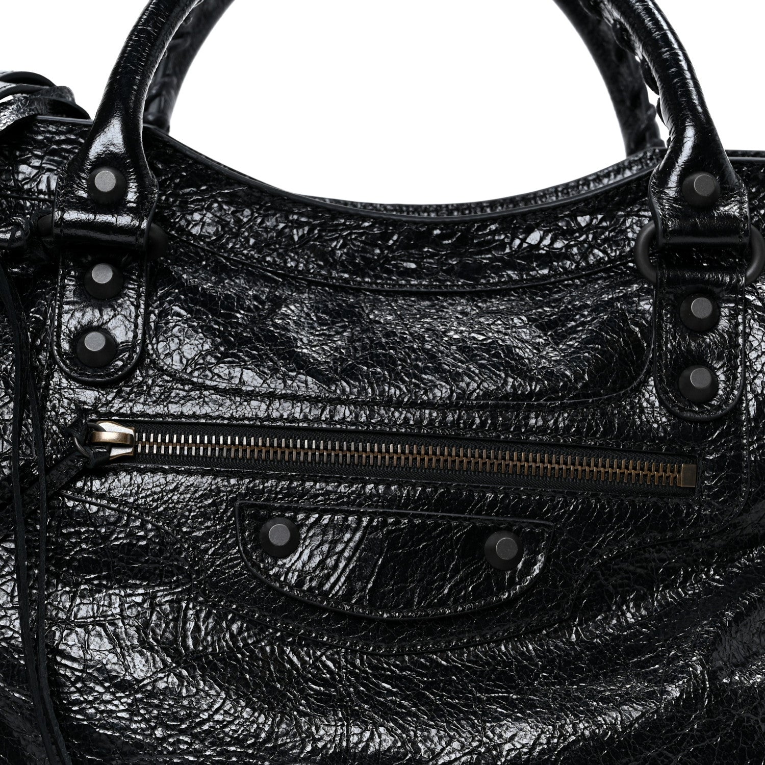 Balenciaga Agneau Arena Classic Hardware Medium Le City Black 8 of 10