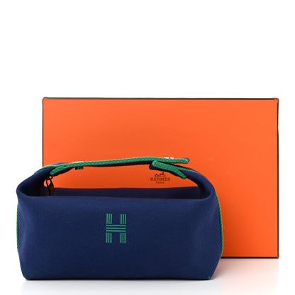 Hermes Canvas Small Bride-A-Brac Pouch Marine 12 of 12