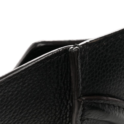 Celine Drummed Calfskin Mini Luggage Black 12 of 13