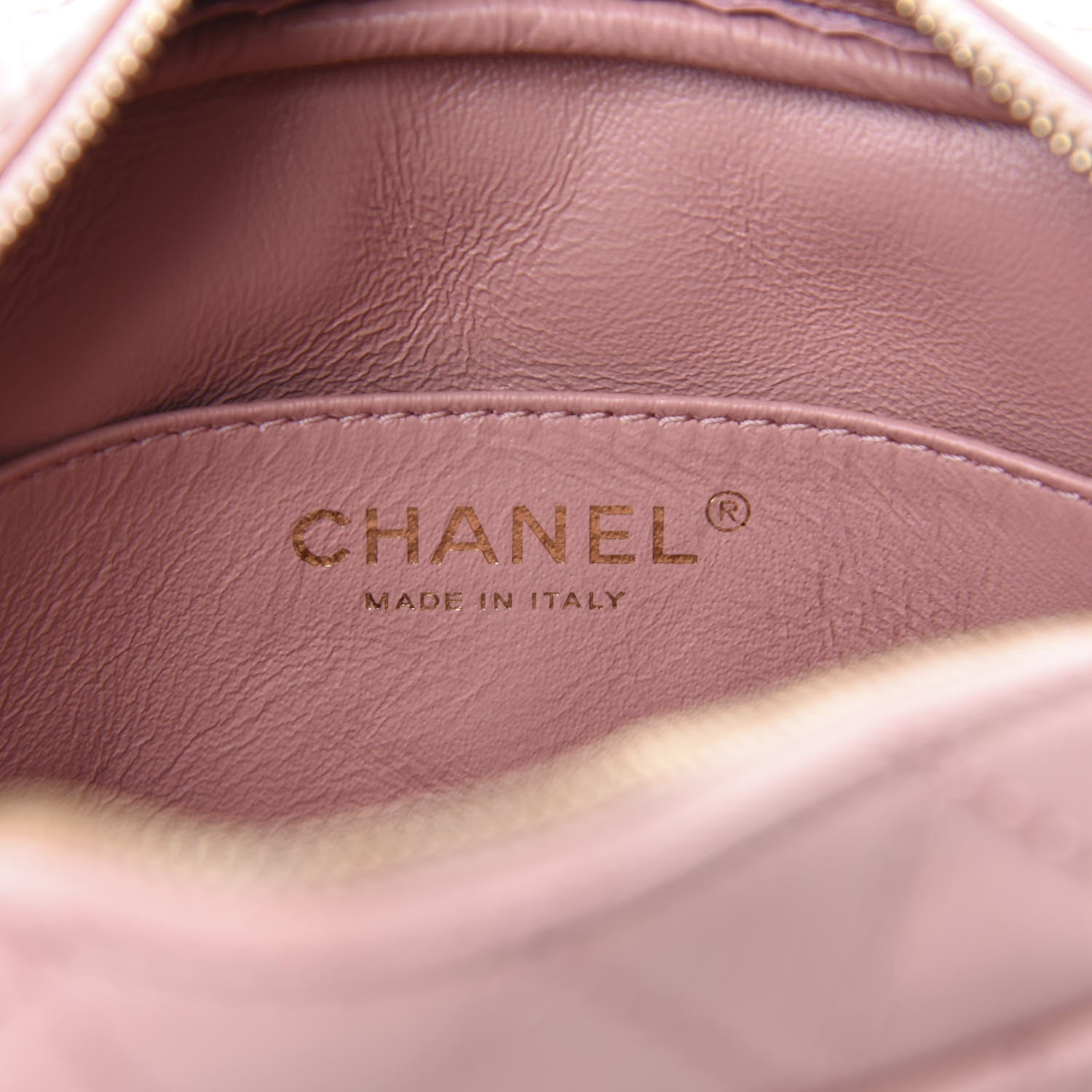 Chanel Aged Calfskin Quilted Mini Reissue Camera Case Pink 8 of 10