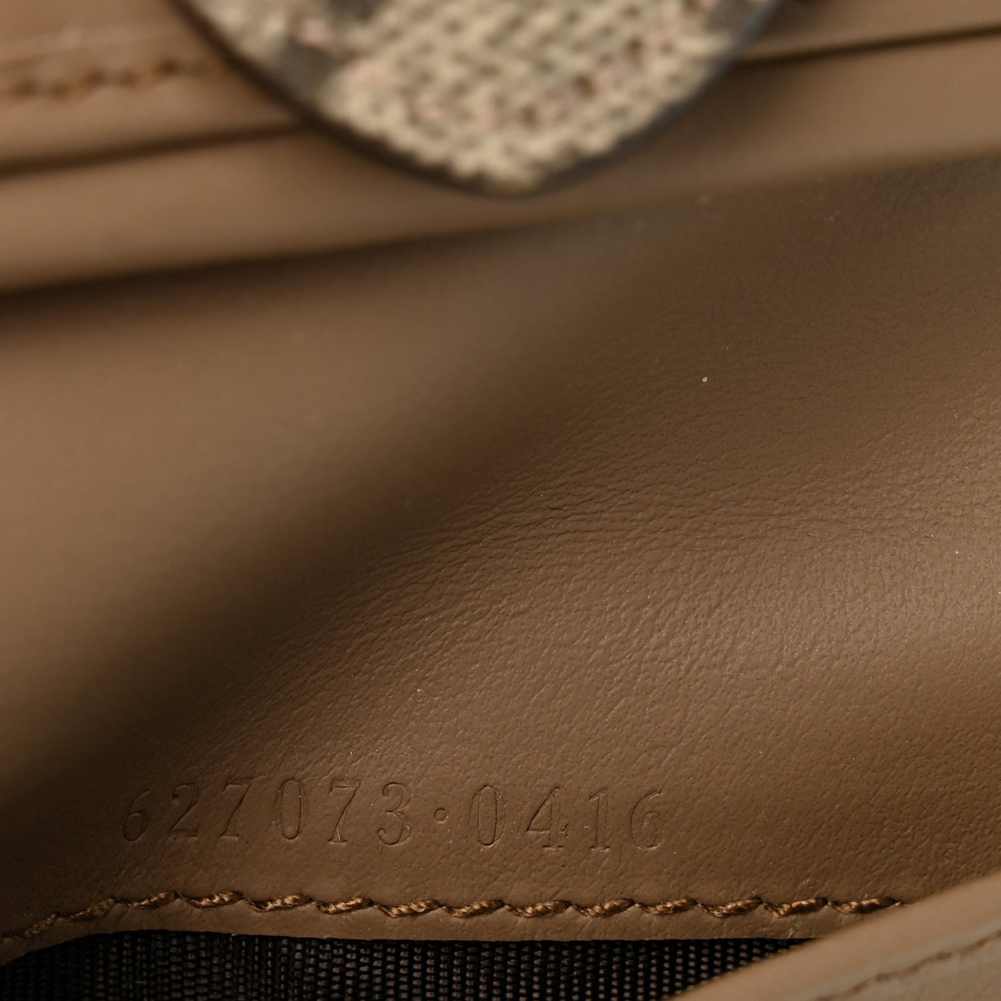 GG Supreme Monogram Dionysus Card Case Wallet Beige Taupe