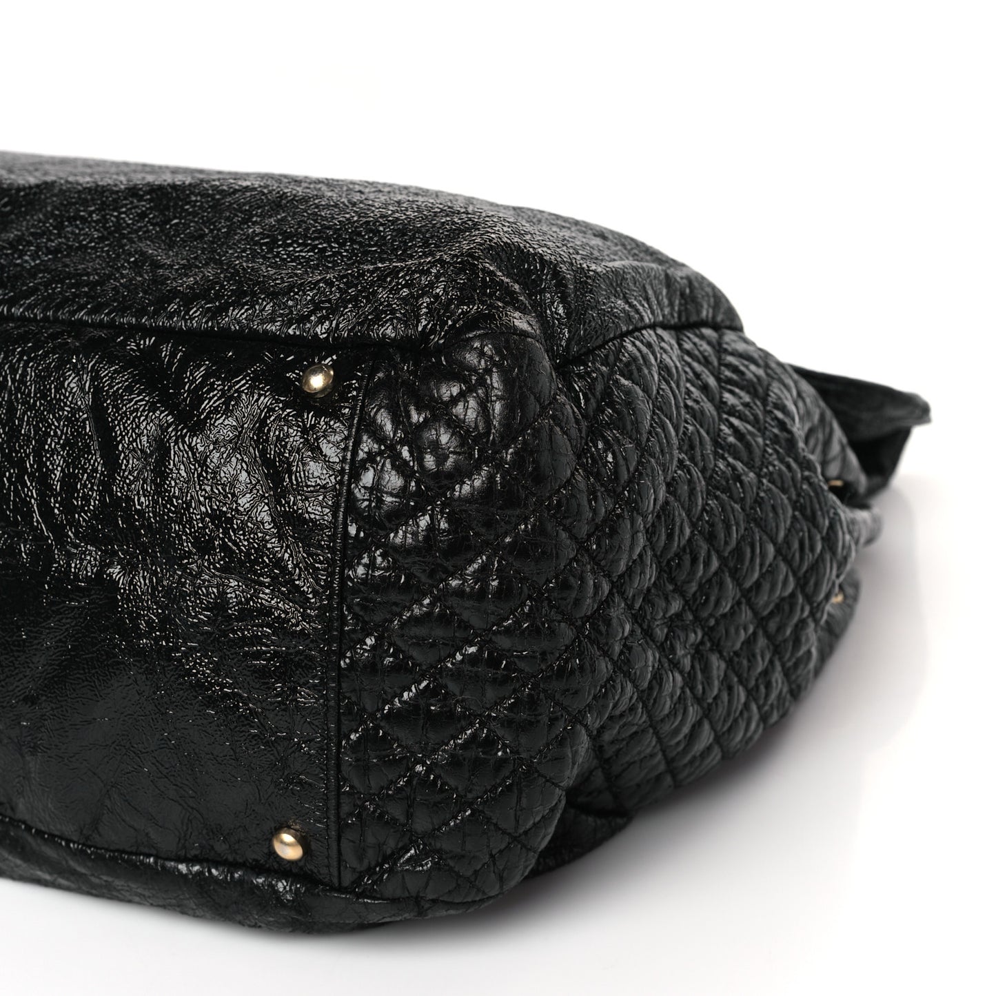 Vinyl XL Rock and Chain Flap Black