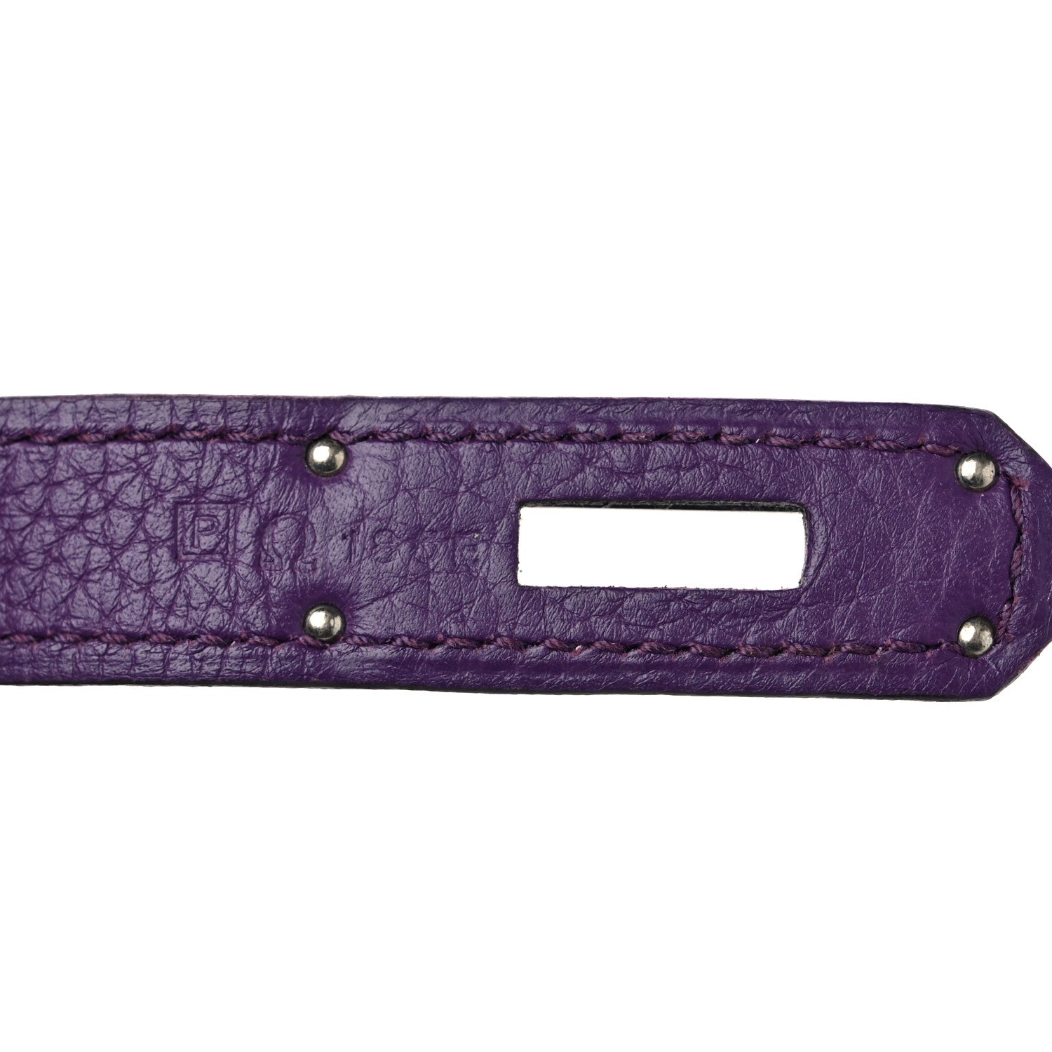 Hermes Taurillon Clemence Birkin 30 Ultraviolet 7 of 13
