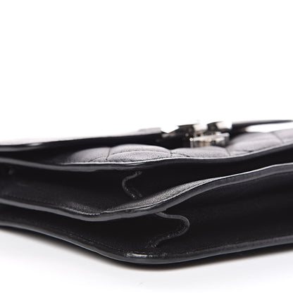 Chanel Grained Calfskin Quilted Small CC Box Flap Black 8 of 14
