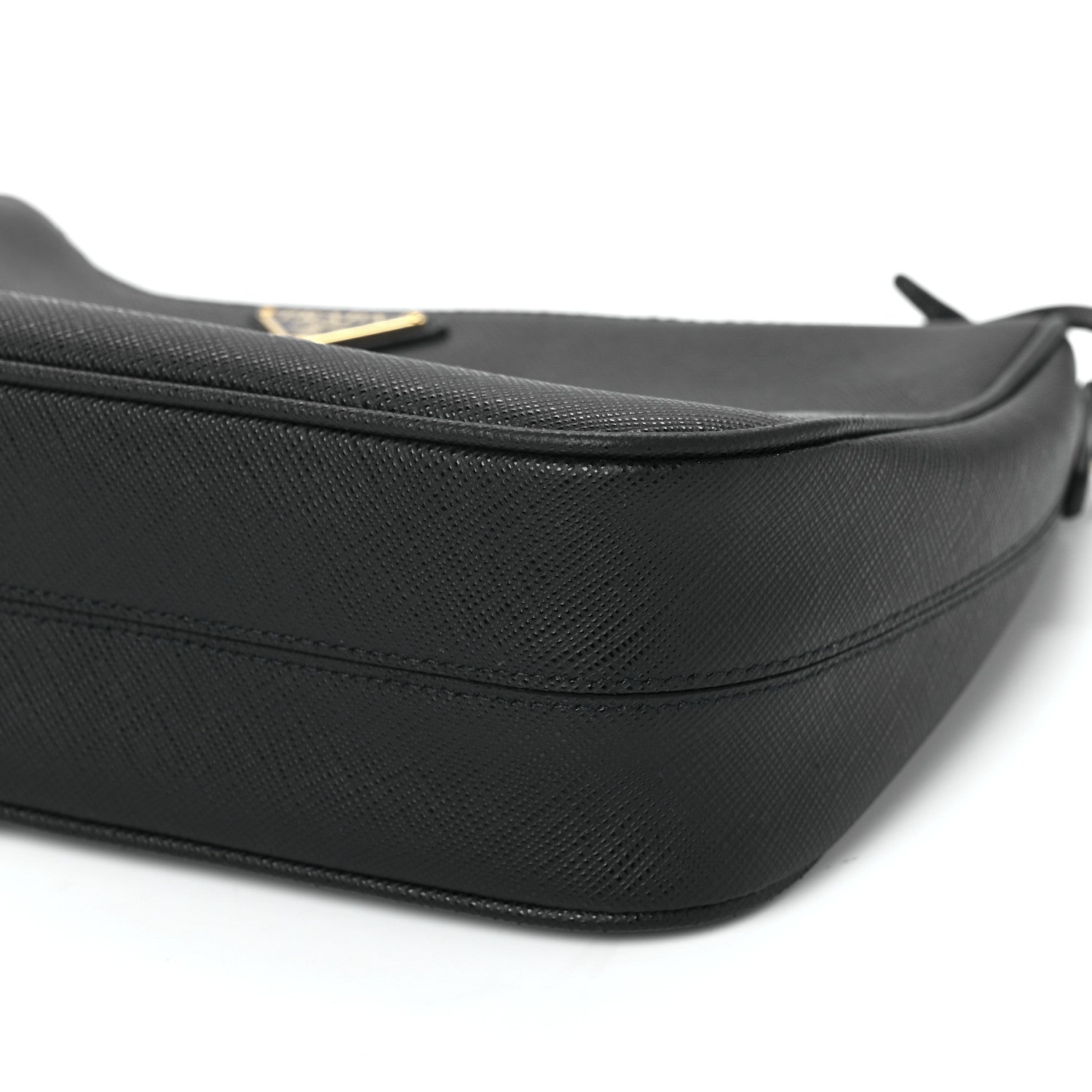 Prada Saffiano Lux Re-Edition 2005 Shoulder Bag Black 9 of 11