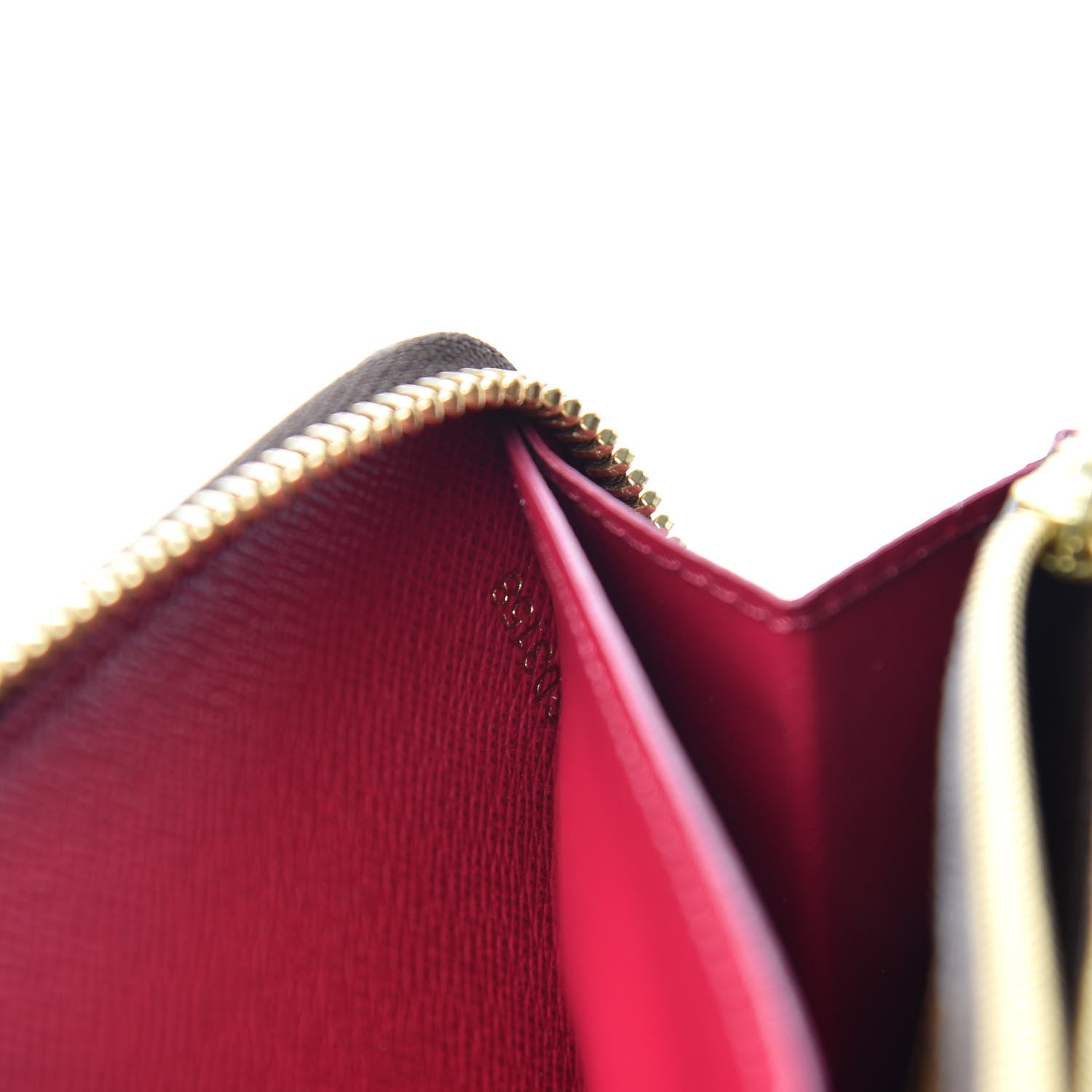 Louis Vuitton Monogram Clemence Wallet Fuchsia 7 of 7