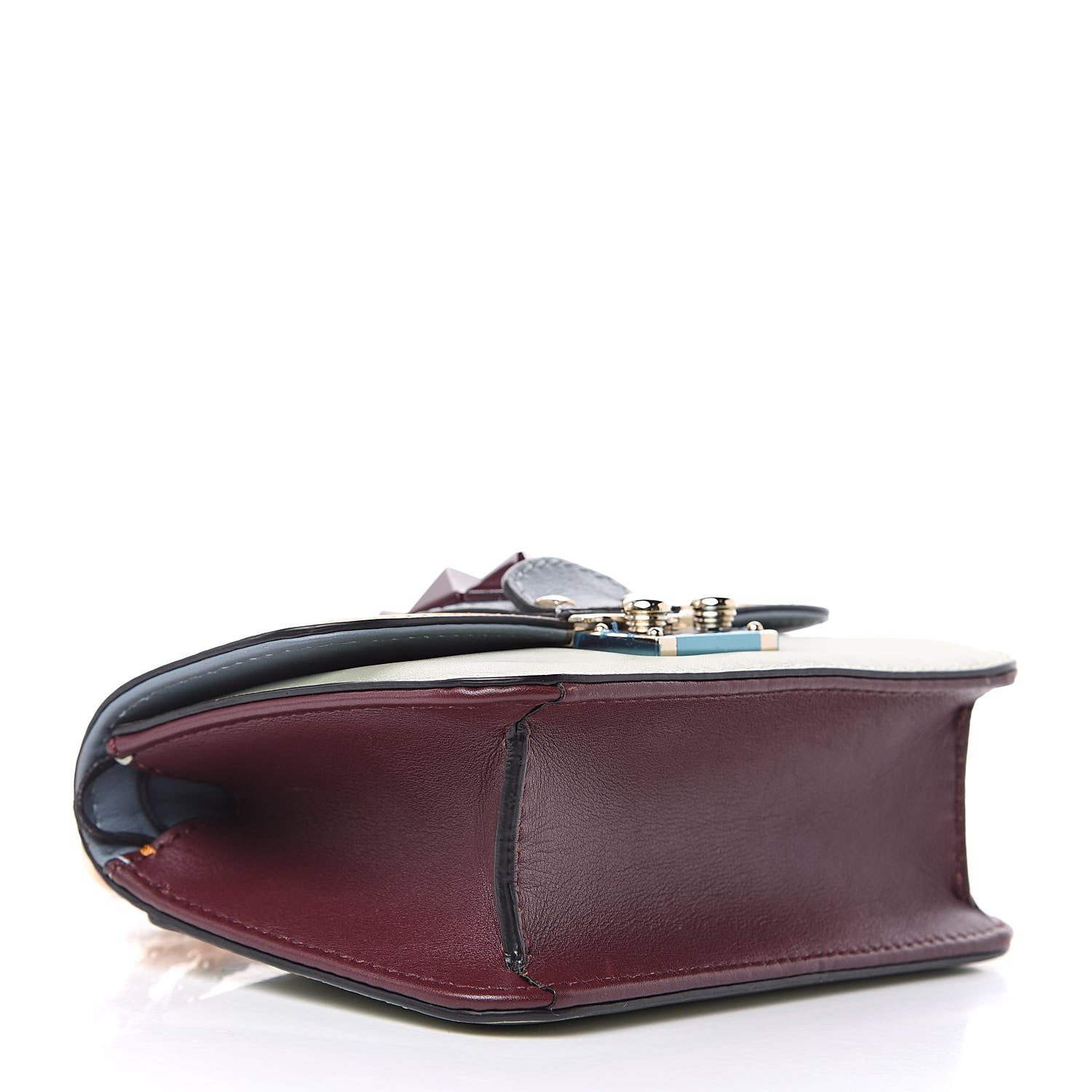 Valentino Garavani Vitello Mini Glam Lock Rockstud Flap Multicolor 4 of 10