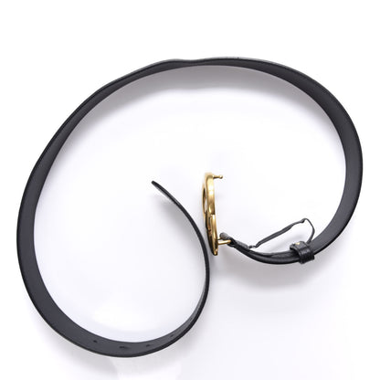 Gucci Textured Calfskin Double G 40mm Belt 85 34 Black 5 of 5