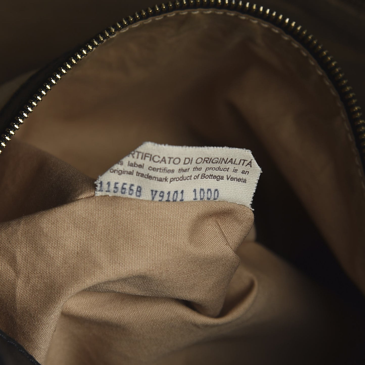 Nappa Intrecciato Tote Black