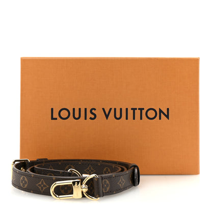 Louis Vuitton Monogram Bandouliere 20mm Adjustable Shoulder Strap 5 of 5