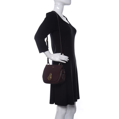 Mulberry Small Classic Grain Amberley Satchel Oxblood 2 of 9