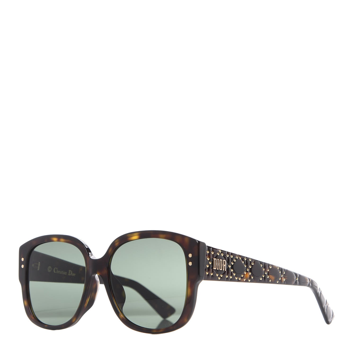 Christian Dior Lady Dior Studs 5F Sunglasses Tortoise 1 of 10