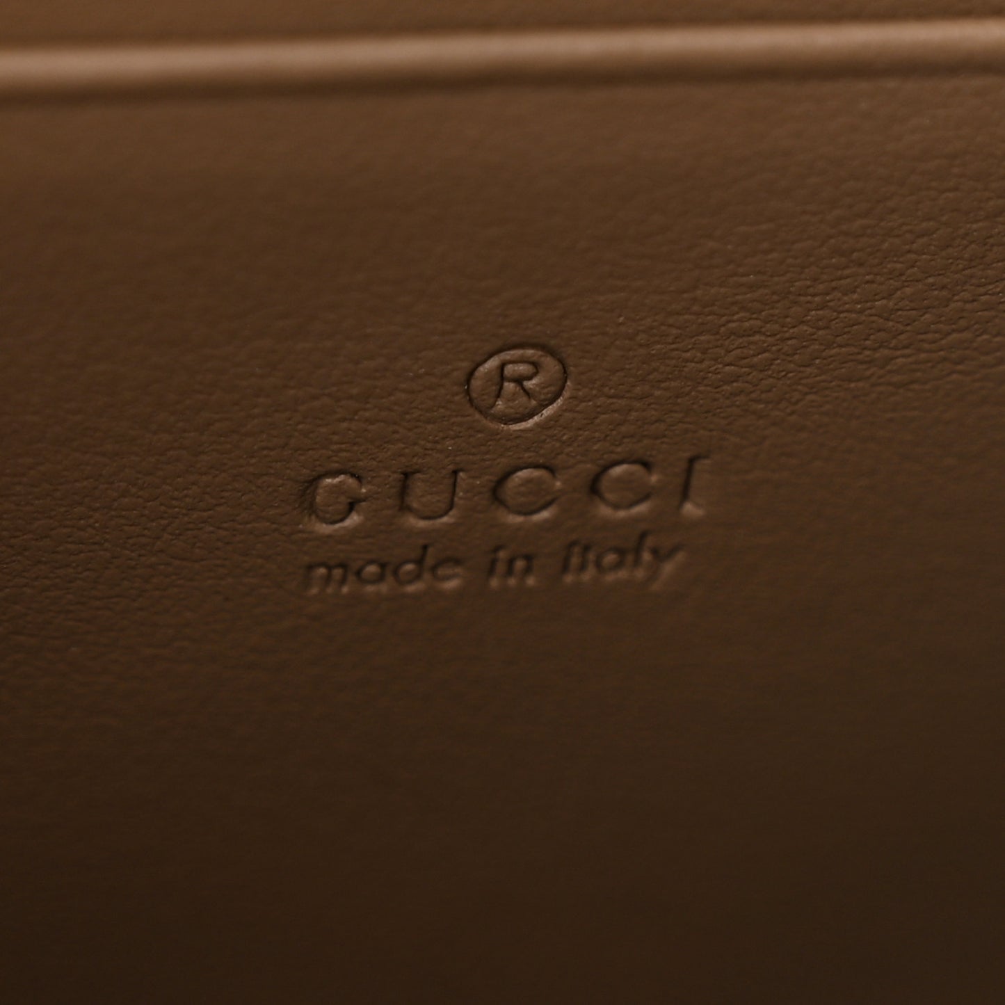 GG Supreme Monogram Mini Dionysus Chain Wallet Beige Taupe