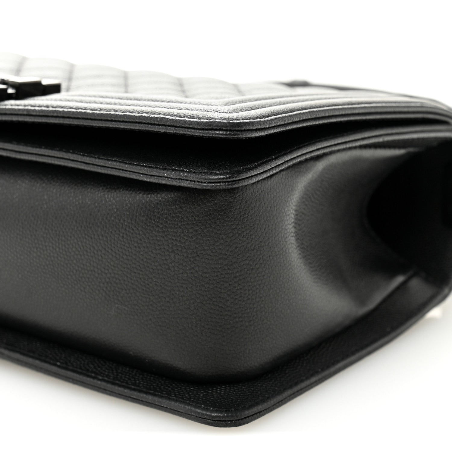 Chanel Caviar Quilted Medium Boy Flap So Black 10 of 10