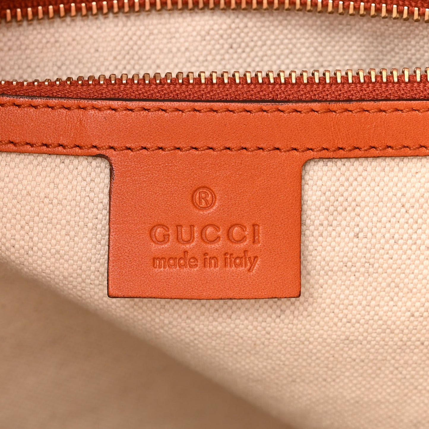 Monogram Vintage Web Medium Hobo Orange