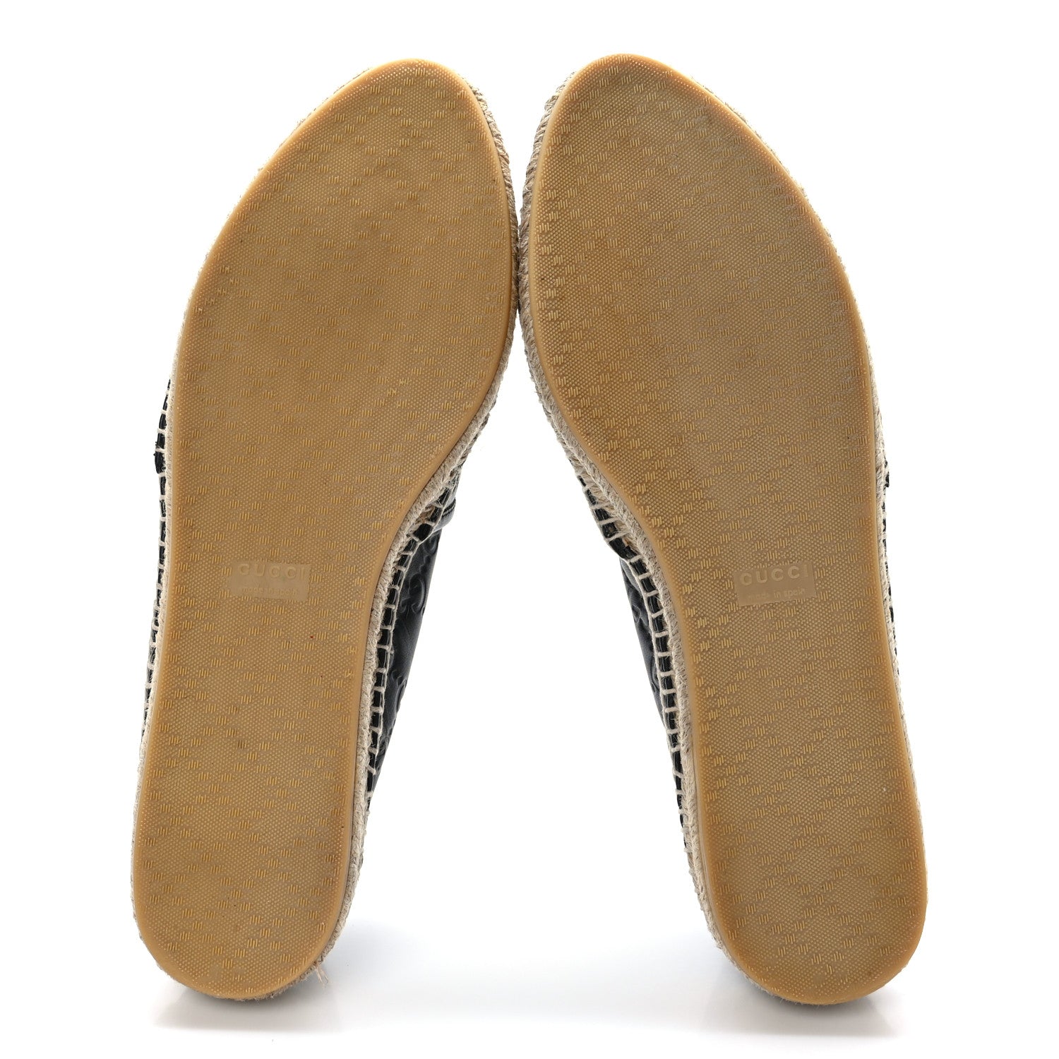 Gucci Microguccissima Signature Espadrilles 41 Black 5 of 7