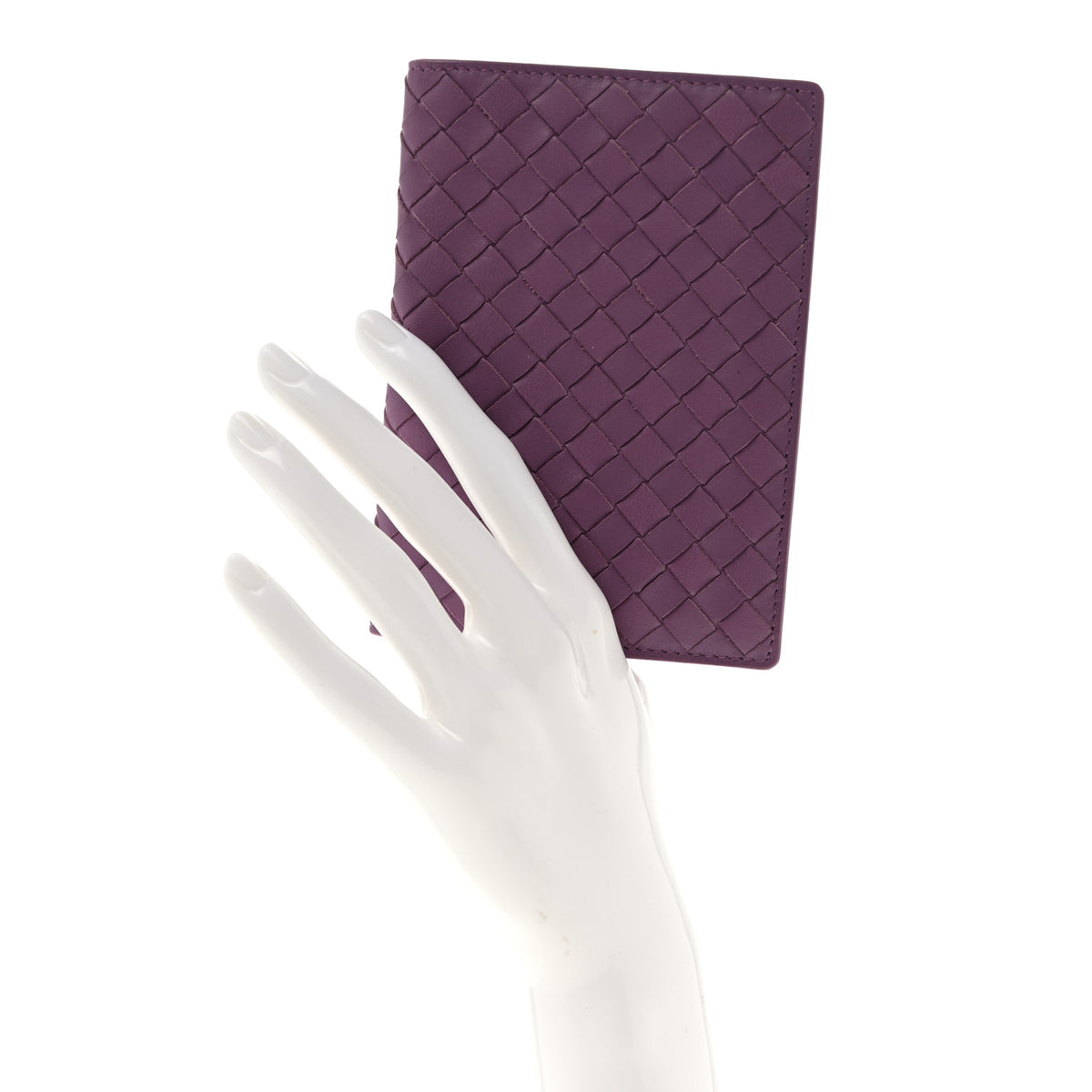Bottega Veneta Nappa Intrecciato Passport Case Corot 4 of 6