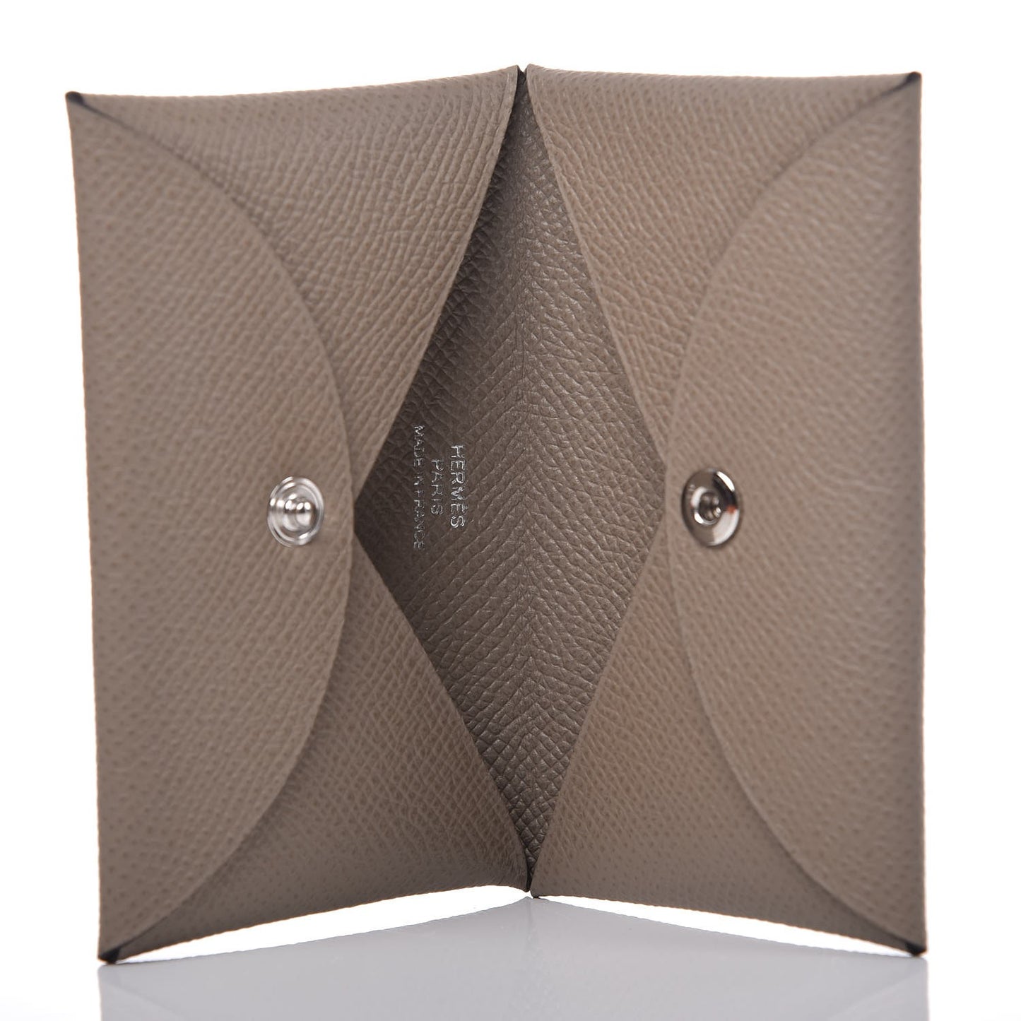 Epsom Calvi Card Case Gris Asphalt