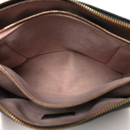 Louis Vuitton Lambskin Embossed Monogram Coussin PM Black 6 of 11