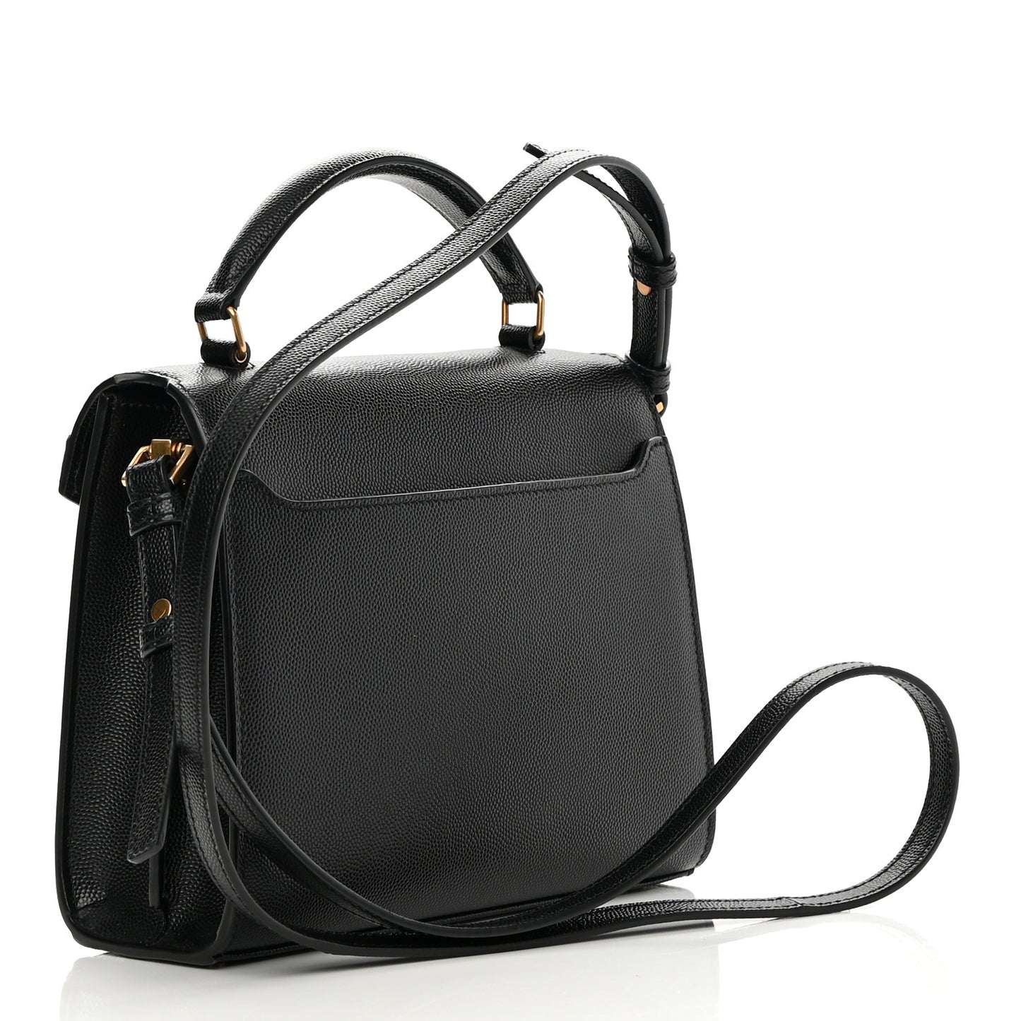 Grain de Poudre Mini Classic Monogram Cassandra Top Handle Black