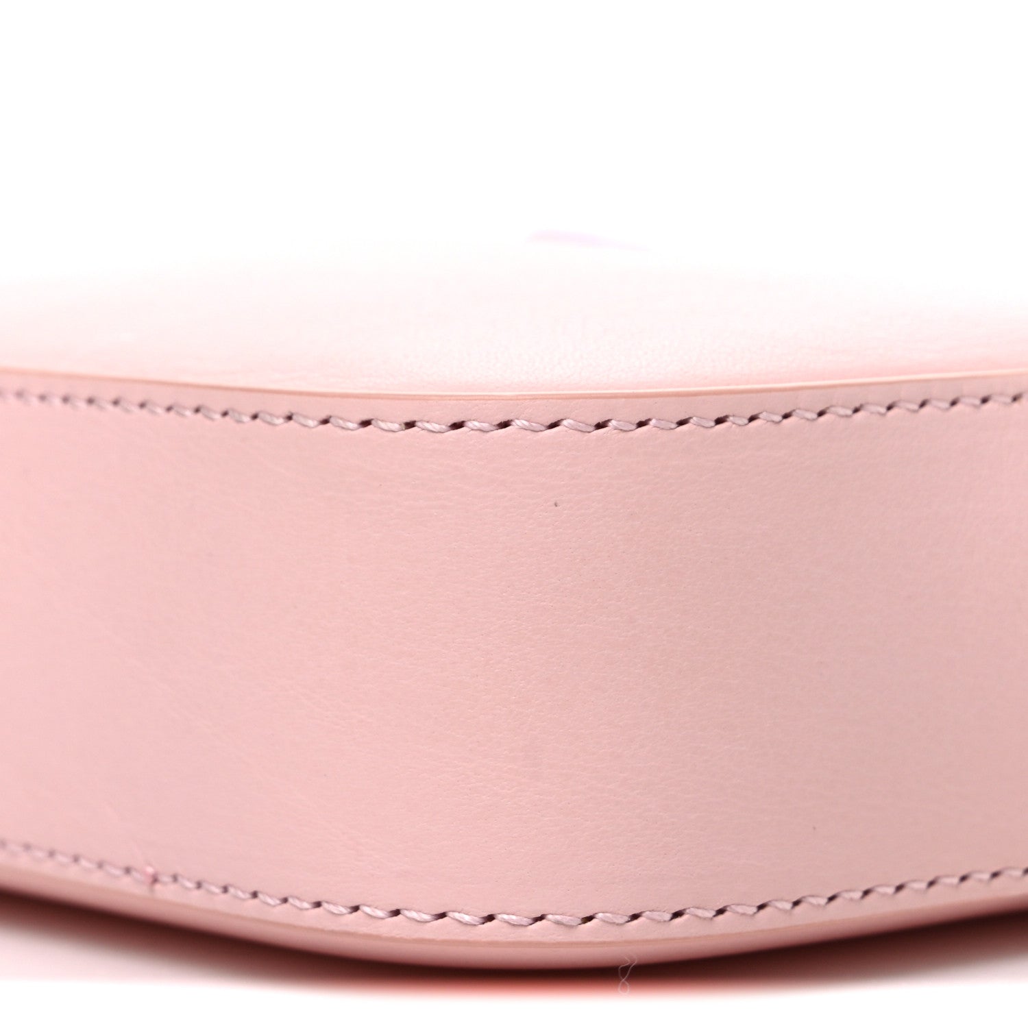 Gucci Dollar Calfskin Enamel Super Mini GG Marmont Chain Shoulder Bag Light Pink Blue 10 of 10
