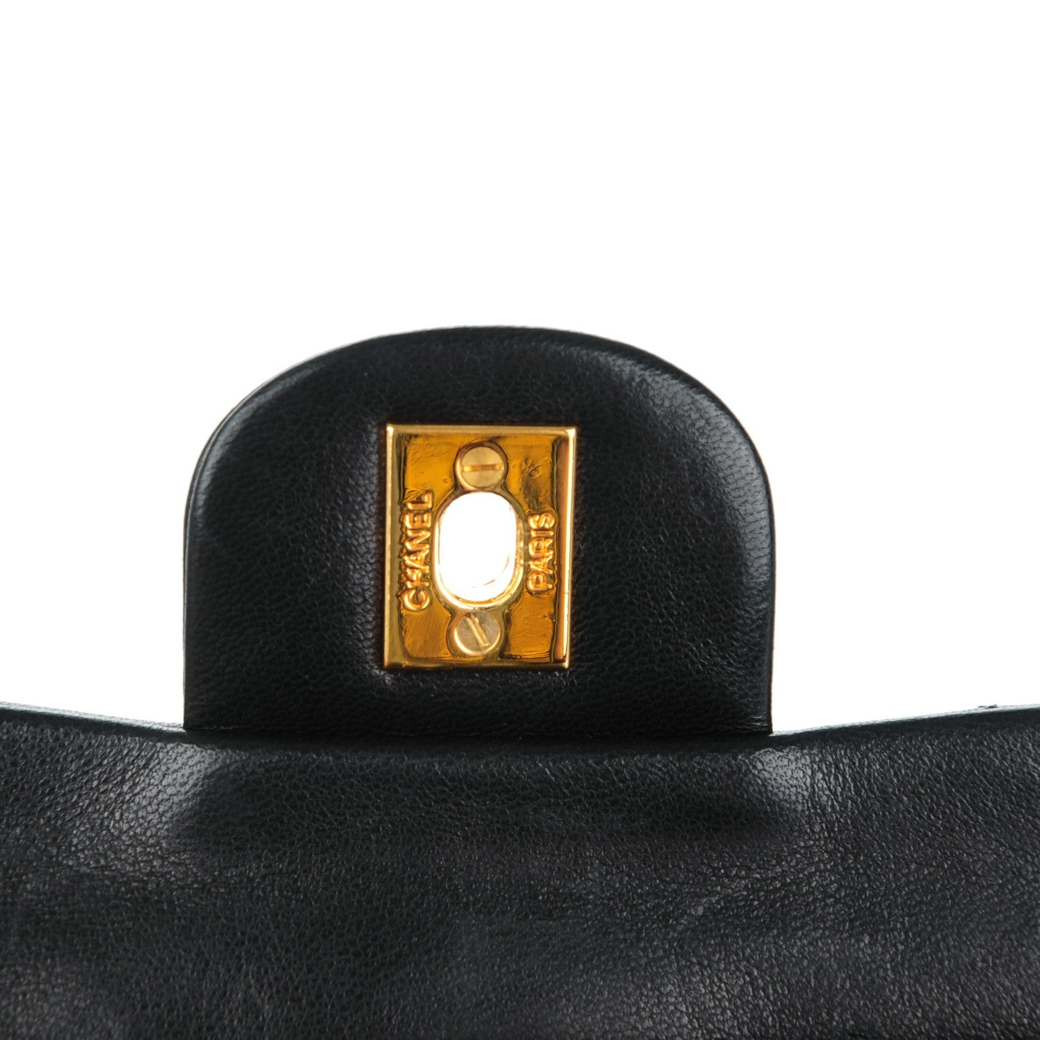 Chanel Lambskin Quilted Small Double Flap Black 6 of 8