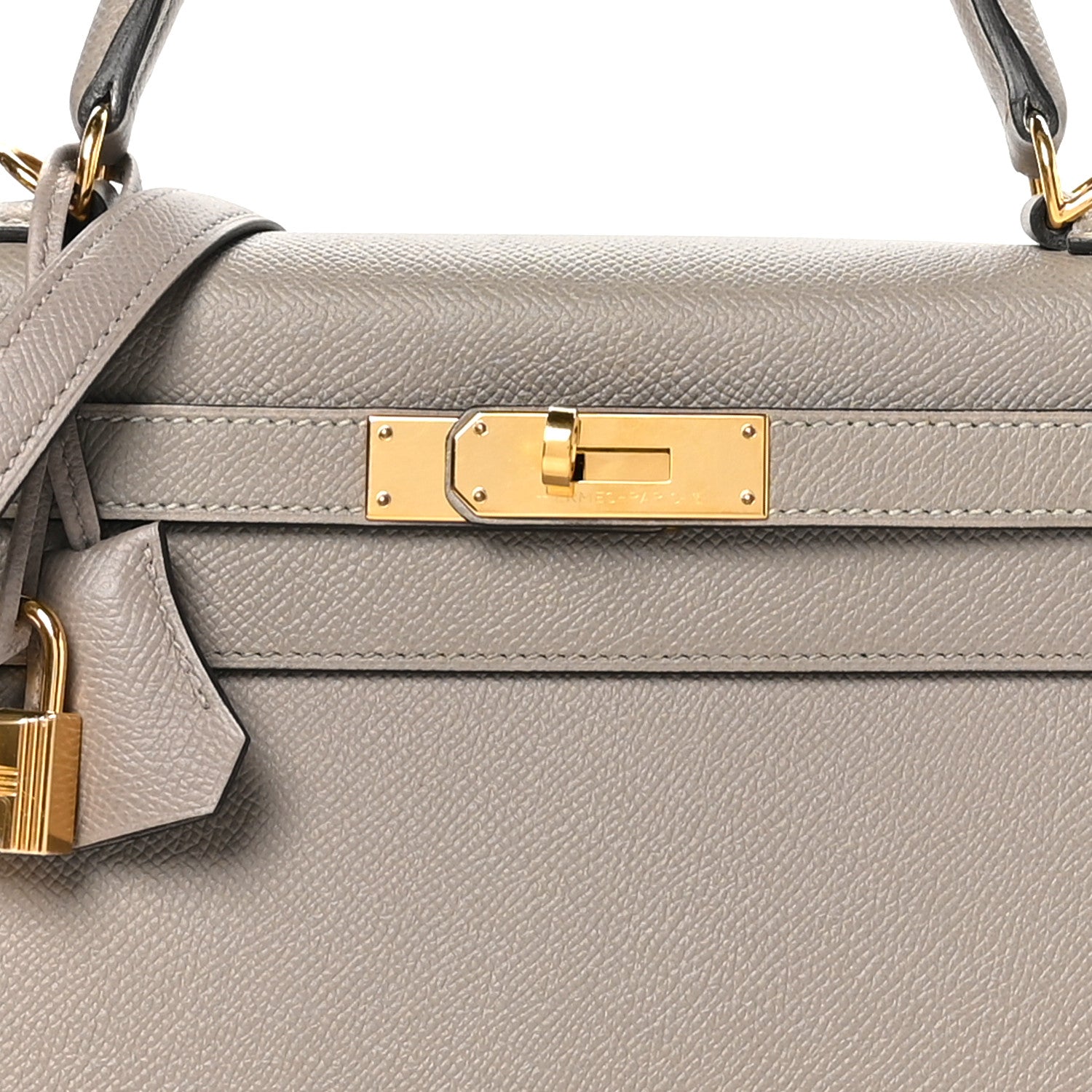 Hermes Epsom Kelly Sellier 28 Gris Asphalte 8 of 10