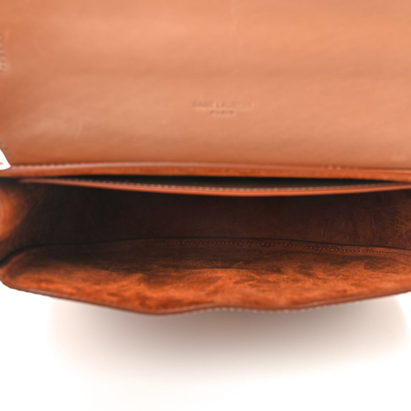 Smooth Vintage Calfskin Monogram Medium Kaia Satchel Gold
