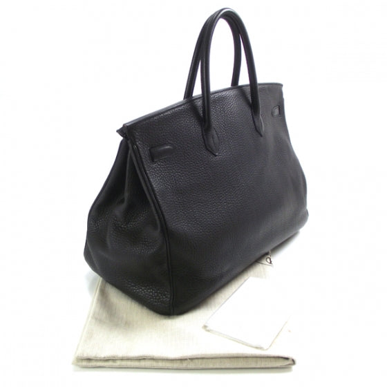 Hermes Togo Birkin 40 Noir 3 of 14