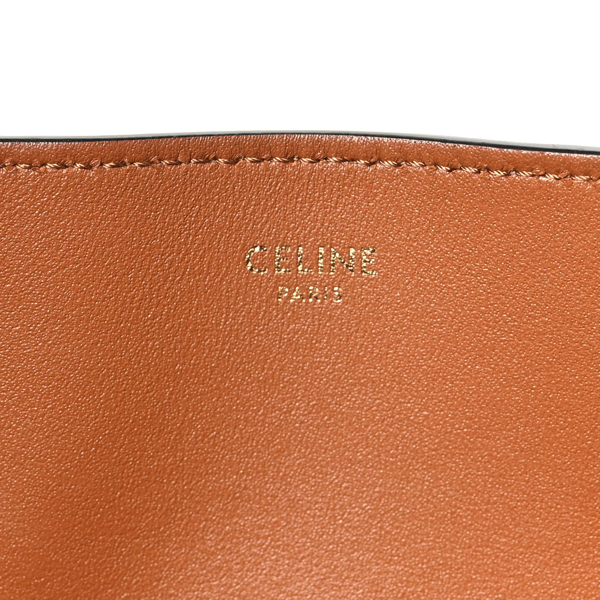 Smooth Calfskin Triomphe Medium Louise Bag Tan