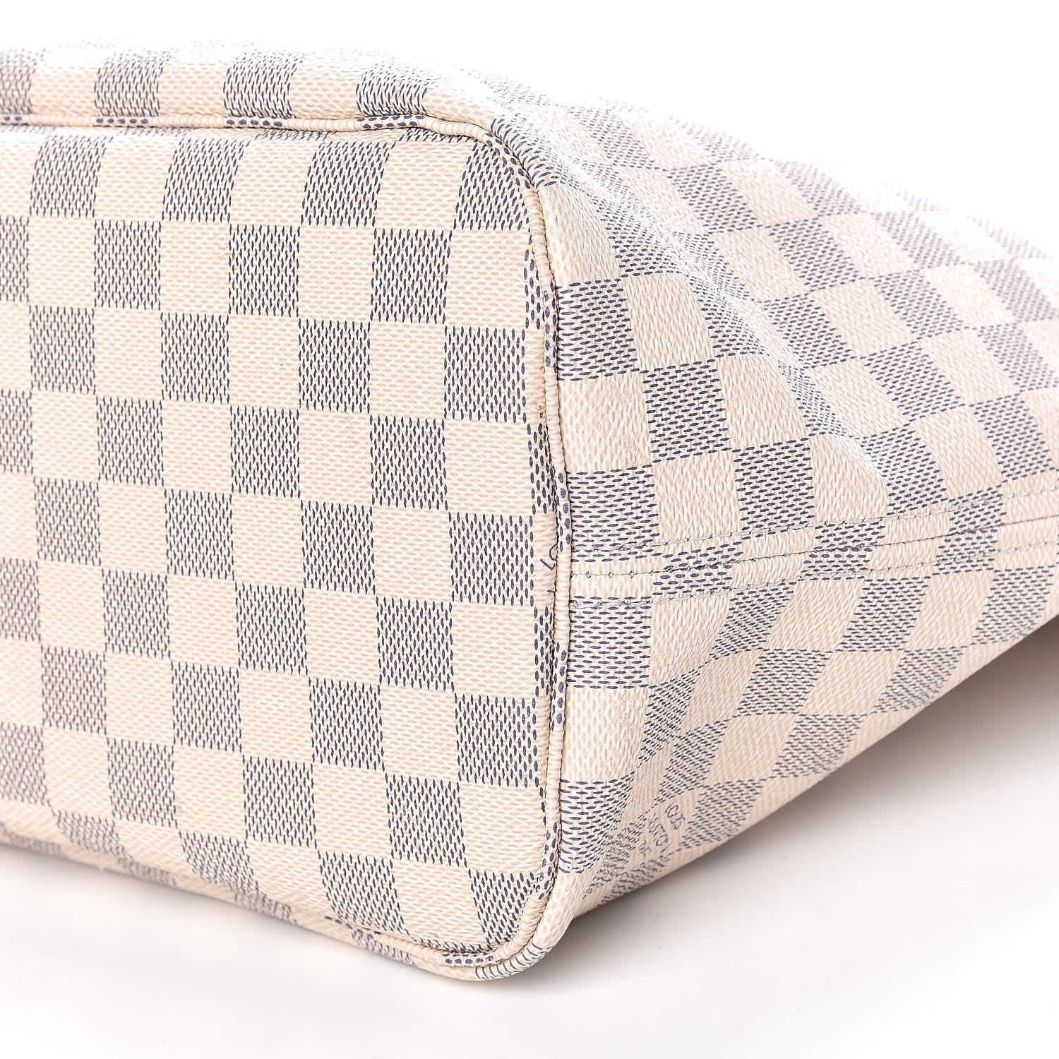 Louis Vuitton Damier Azur Neo Neverfull MM Rose Ballerine 12 of 13
