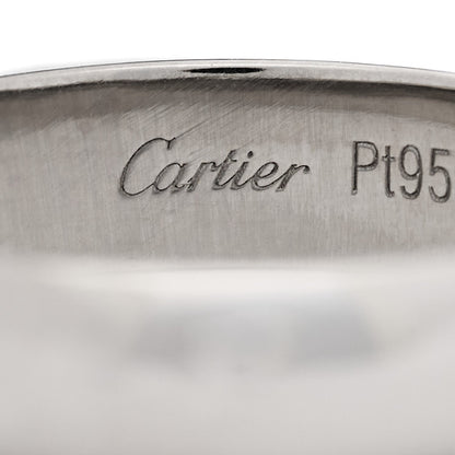 Cartier Platinum 5mm 1895 Wedding Band Ring 58 8.25 4 of 8