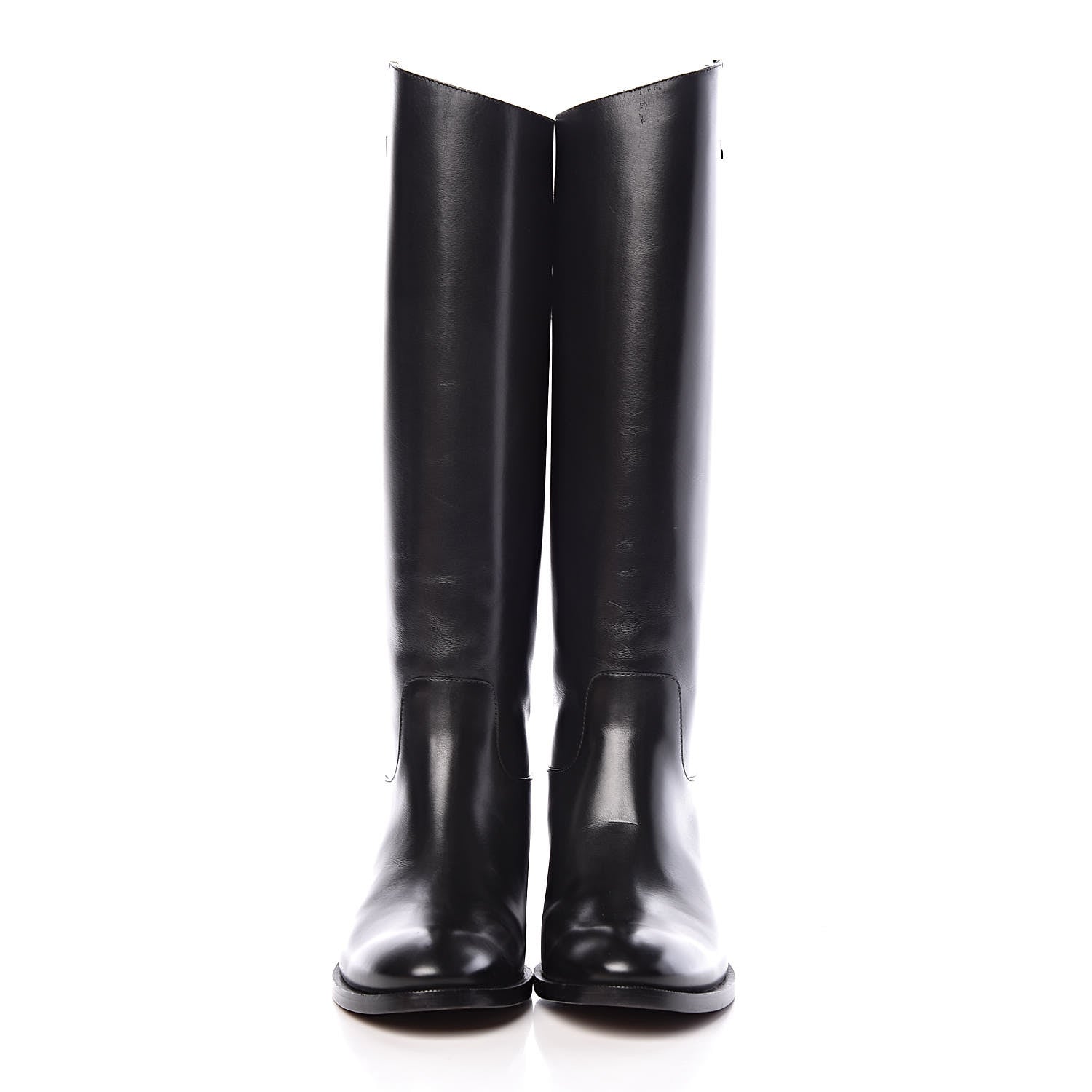Louis Vuitton Heritage Flat High Boots 37 Black 2 of 9