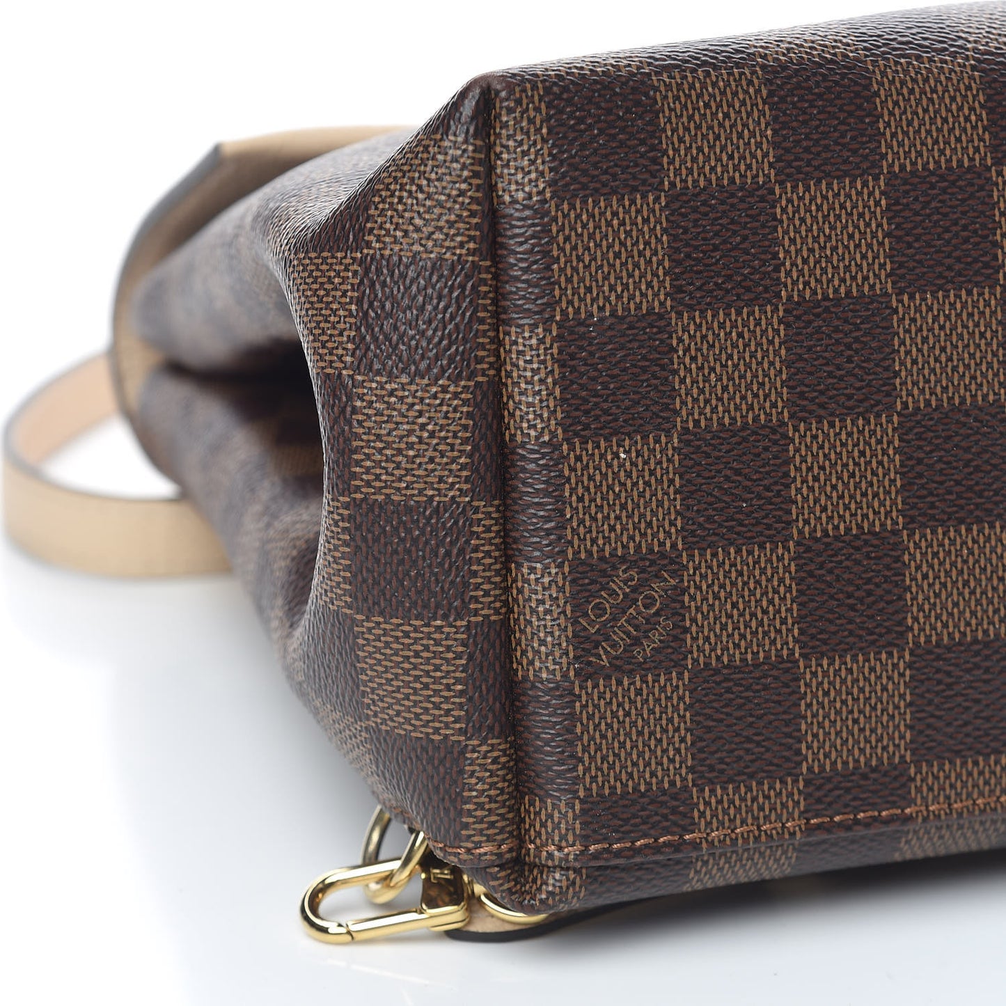 Damier Ebene Clapton Backpack Creme