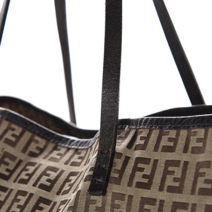 Fendi Zucchino Tote Brown 9 of 13