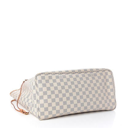 Louis Vuitton Damier Azur Neo Neverfull GM Rose Ballerine 4 of 13
