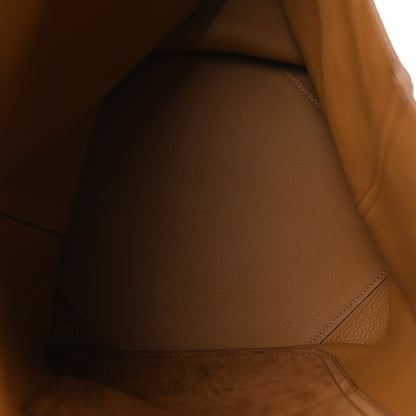 Loewe Suede Calfskin Medium Pebble Bucket Bag Tobacco 5 of 11