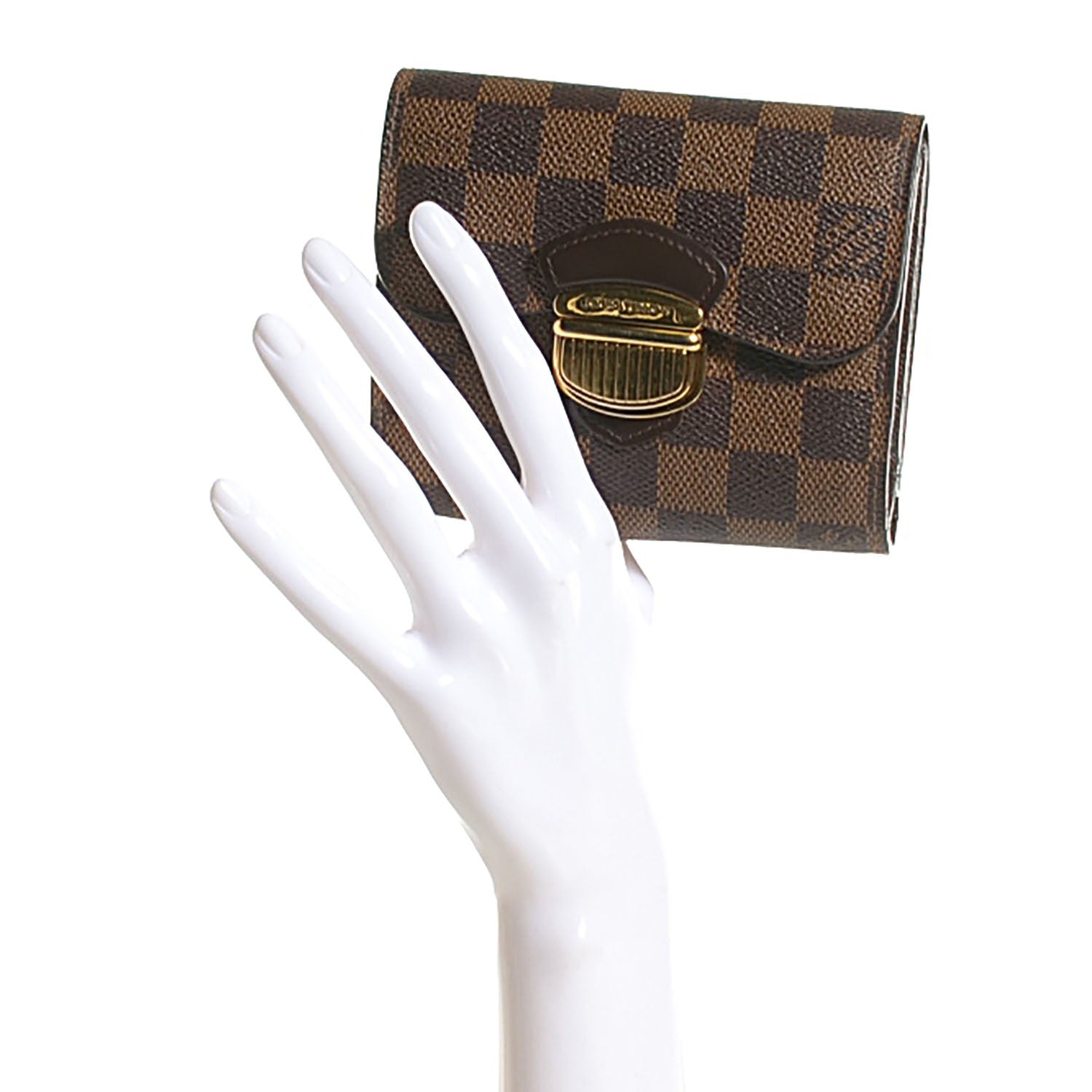 Louis Vuitton Damier Ebene Joey Wallet 2 of 7