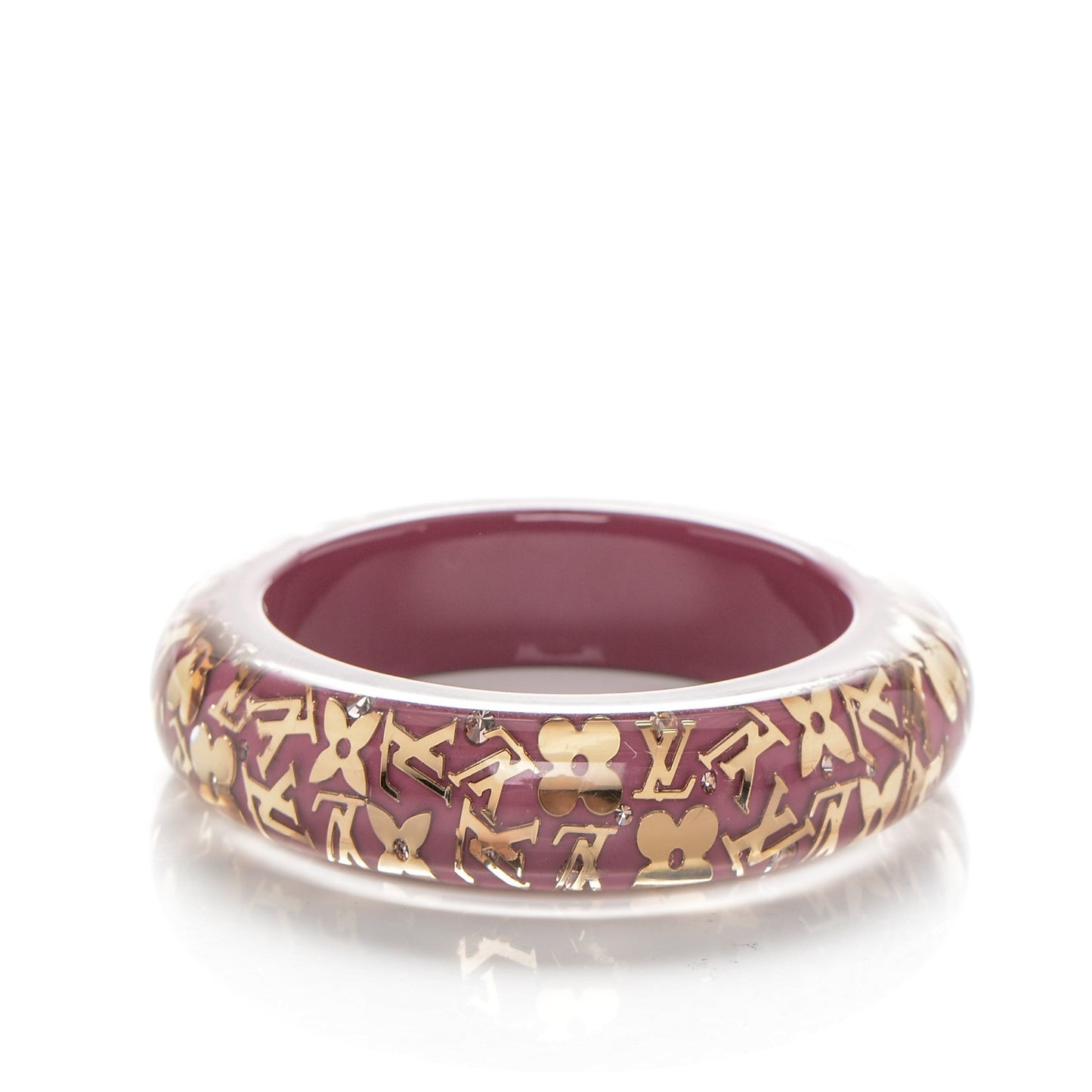 Resin Swarovski Medium Inclusion Bracelet GM Violine