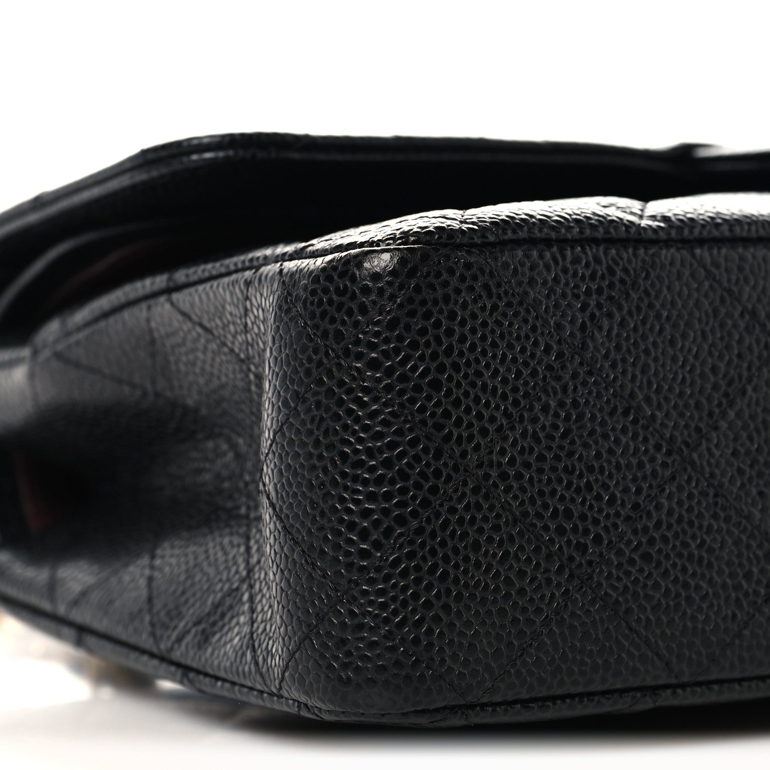 Chanel Caviar Quilted Medium Double Flap Black 9 of 11