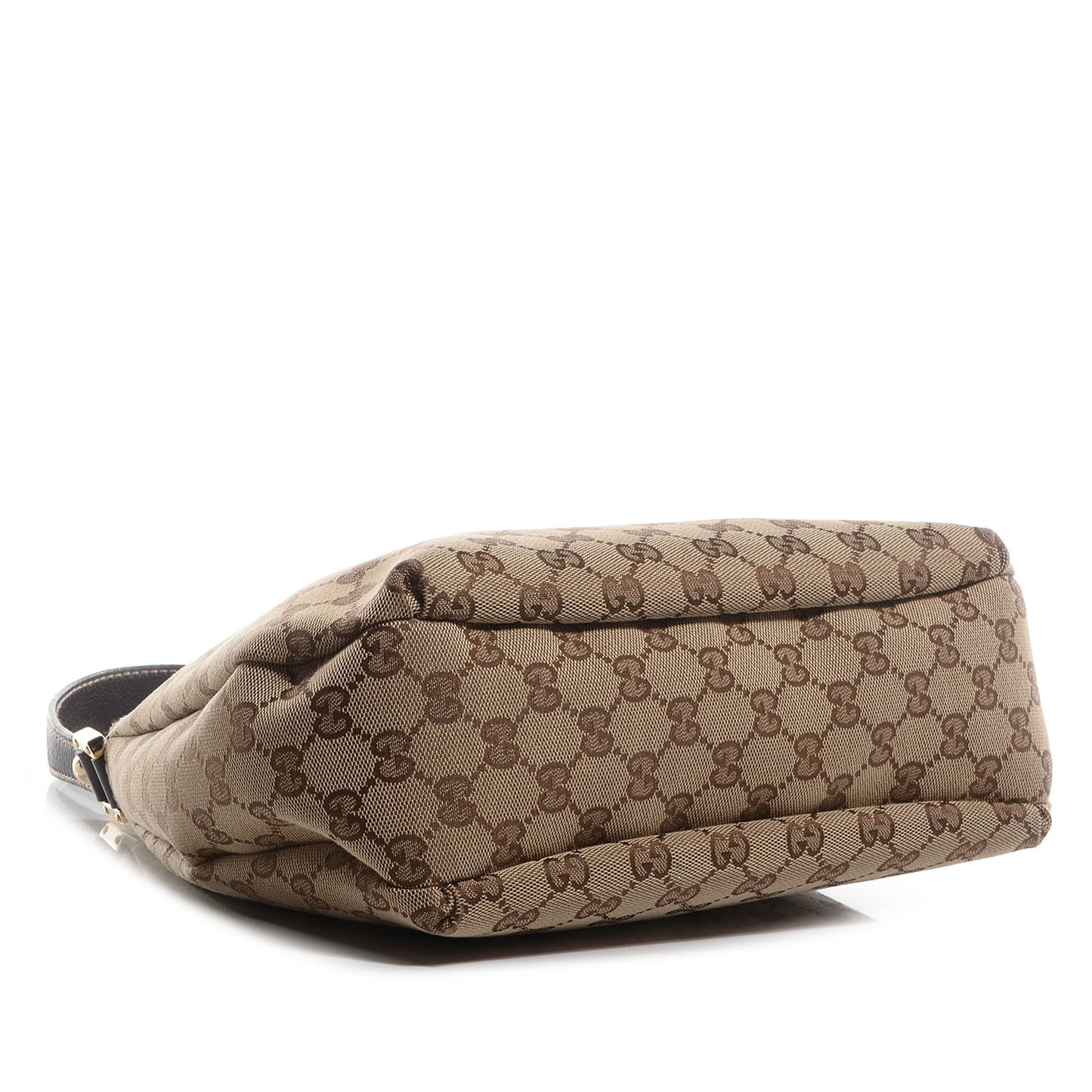 Monogram New Ladies Web Medium Hobo Brown
