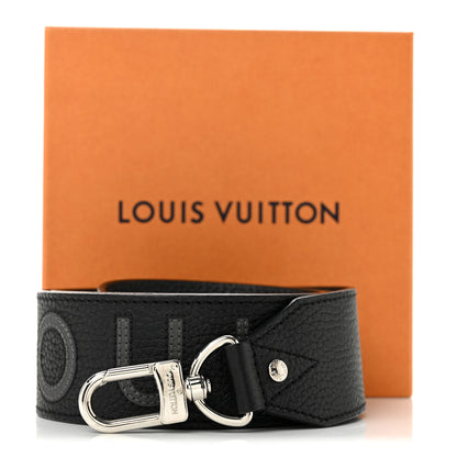 Louis Vuitton Taurillon Bandouliere Shoulder Strap Black 6 of 6